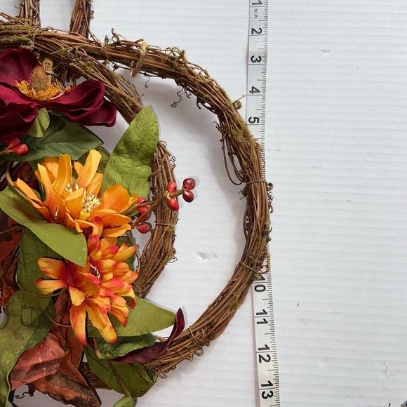 Festive Harvest Autumnal door hanging  19”x 15” - Picture 4 of 6